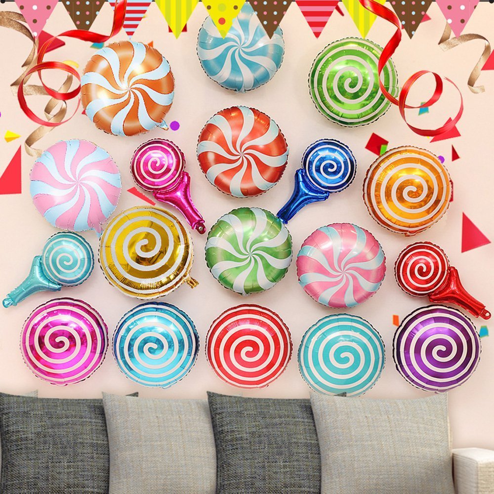 Halovin wall decor option with adhesive tape for elegant candy displays.