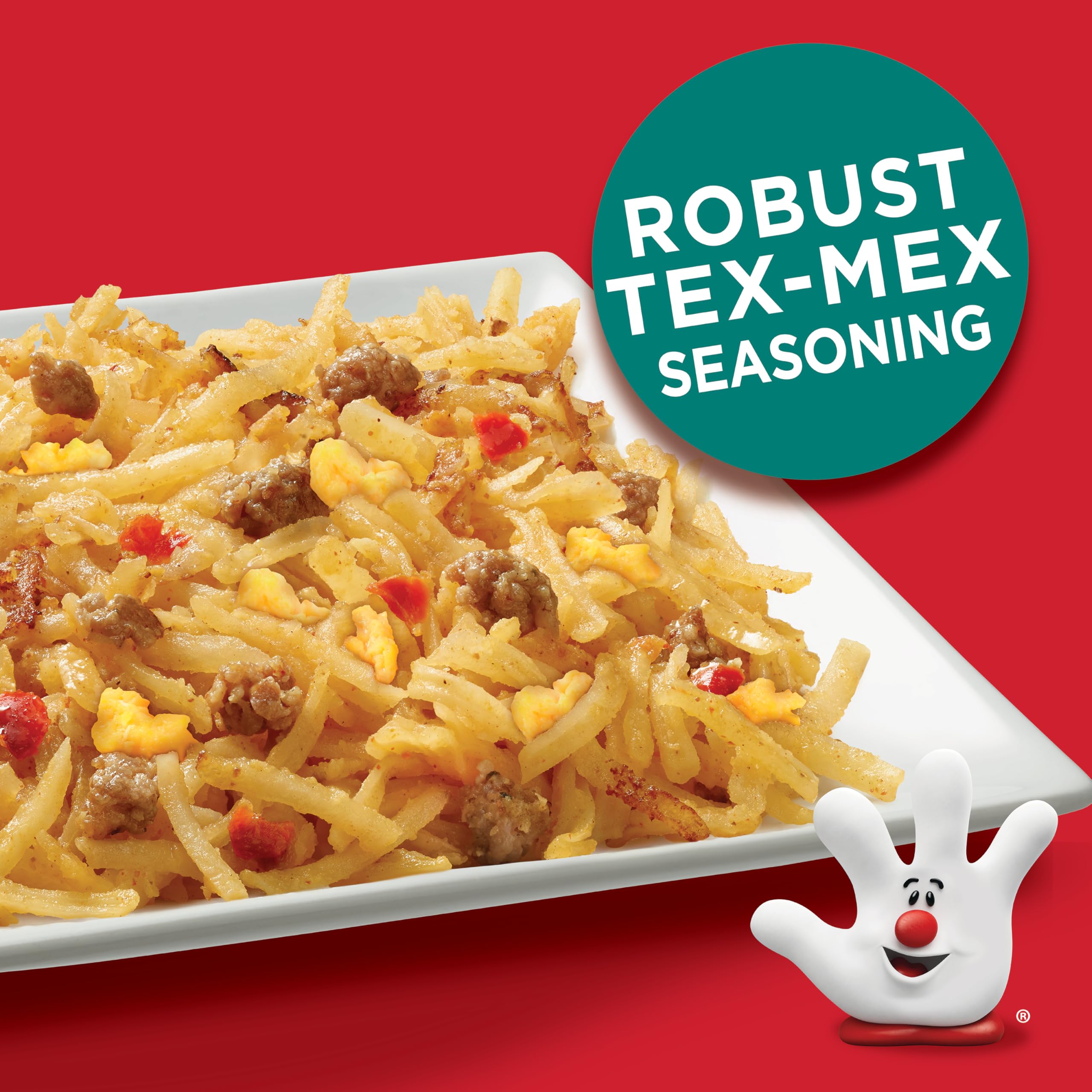 Hamburger Helper BREAKFAST Southwest Hashbrowns 4-serving box for family mornings