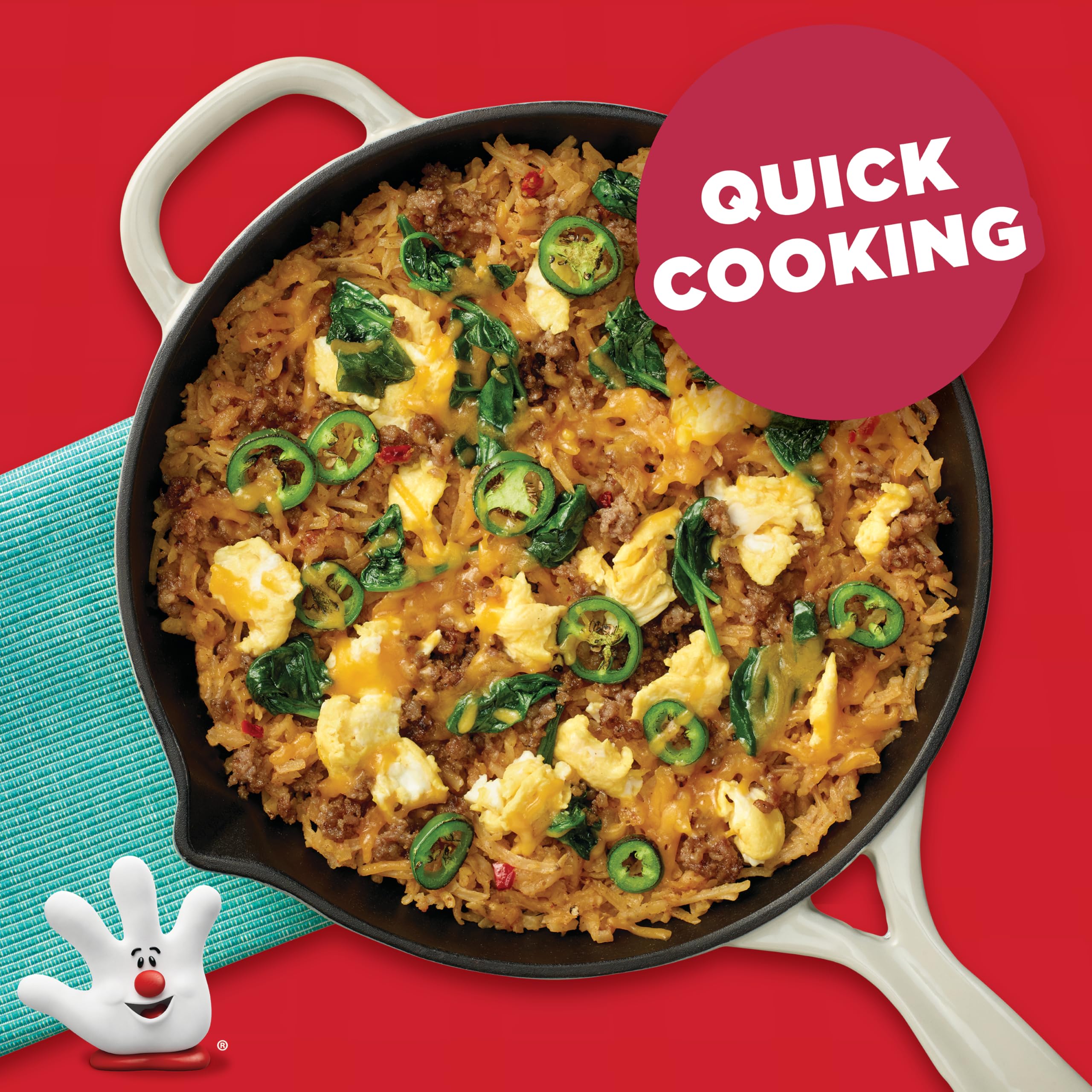 Hamburger Helper BREAKFAST Southwest Hashbrowns family-friendly breakfast option