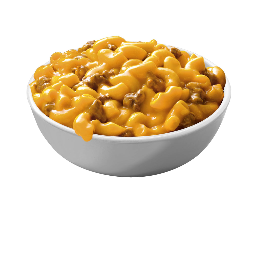 Hamburger Helper Cheeseburger Macaroni case offers convenient bulk family meals.