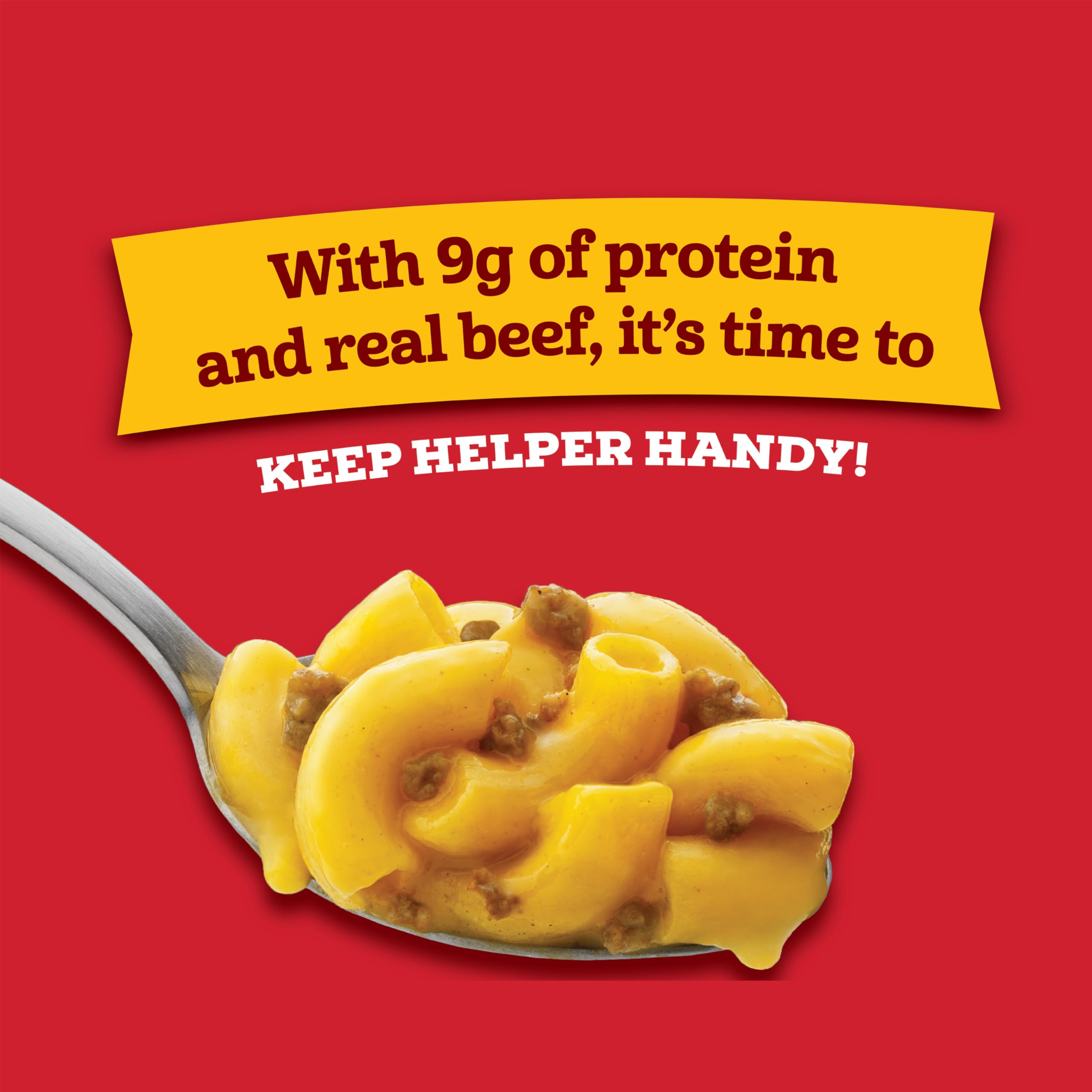 Hamburger Helper Cheeseburger Macaroni Cup ready in four minutes for on-the-go meals