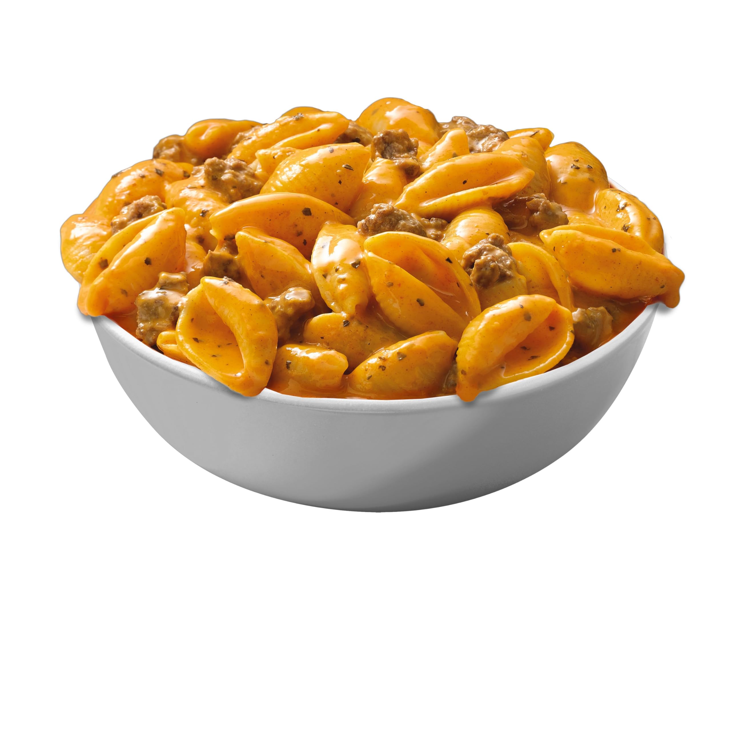 Hamburger Helper Cheesy Italian Shells with spinach and tomatoes added, fresh twist.