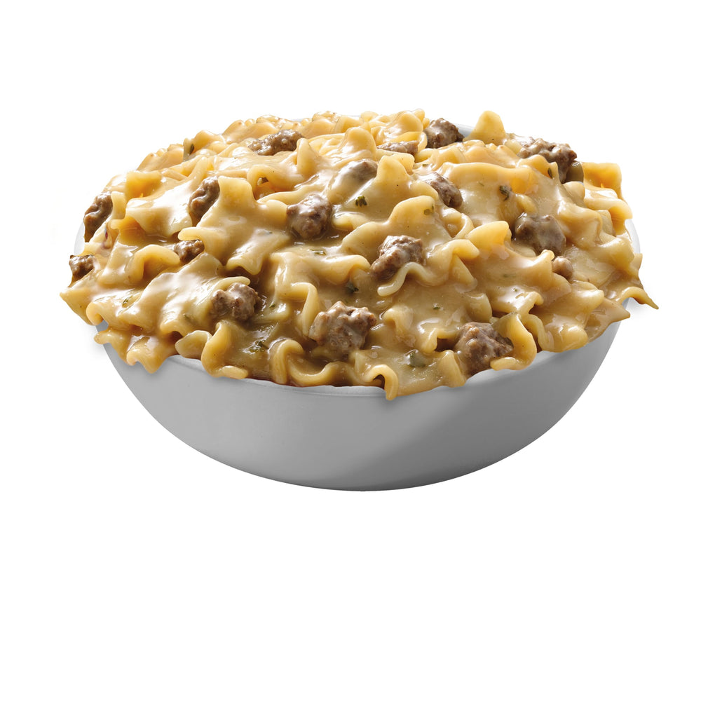 Hamburger Helper Deluxe Beef Stroganoff plated dish ready to serve family