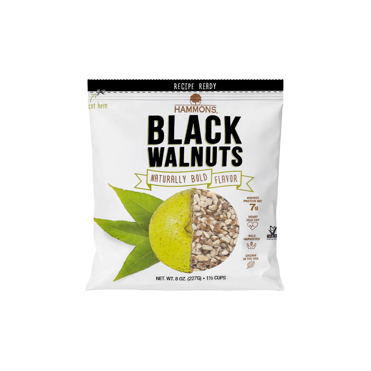 Hammons Black Walnuts wild-harvested bowl for bold snacking
