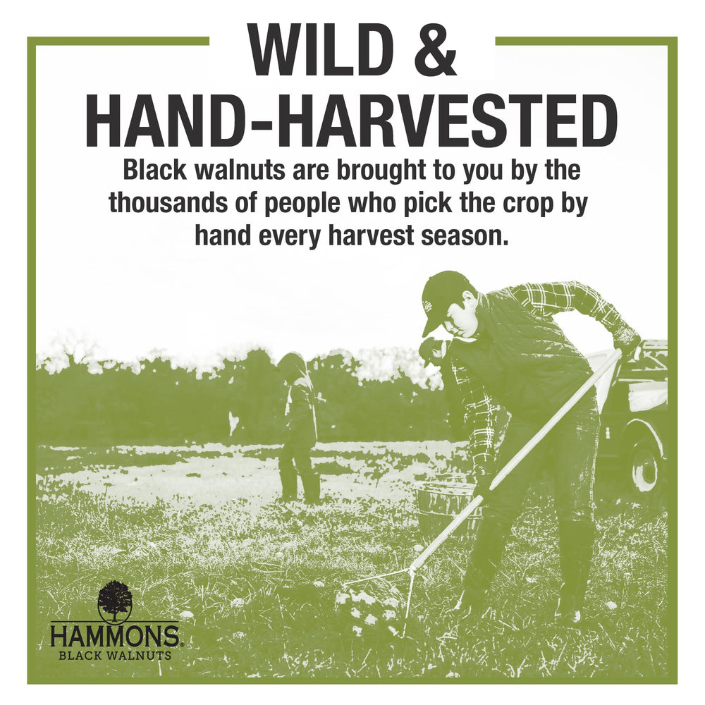 Hammons USA-grown walnuts; family-owned since 1946.
