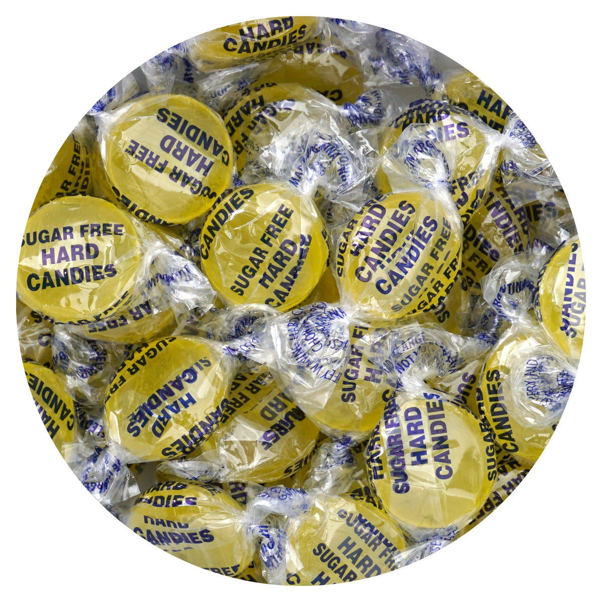 The Hampton Arcor sugar-free lemon drops bulk bag ready for on-the-go snacking.