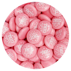The Hampton Candy Company baby girl pink candy bag for baby showers and party favors