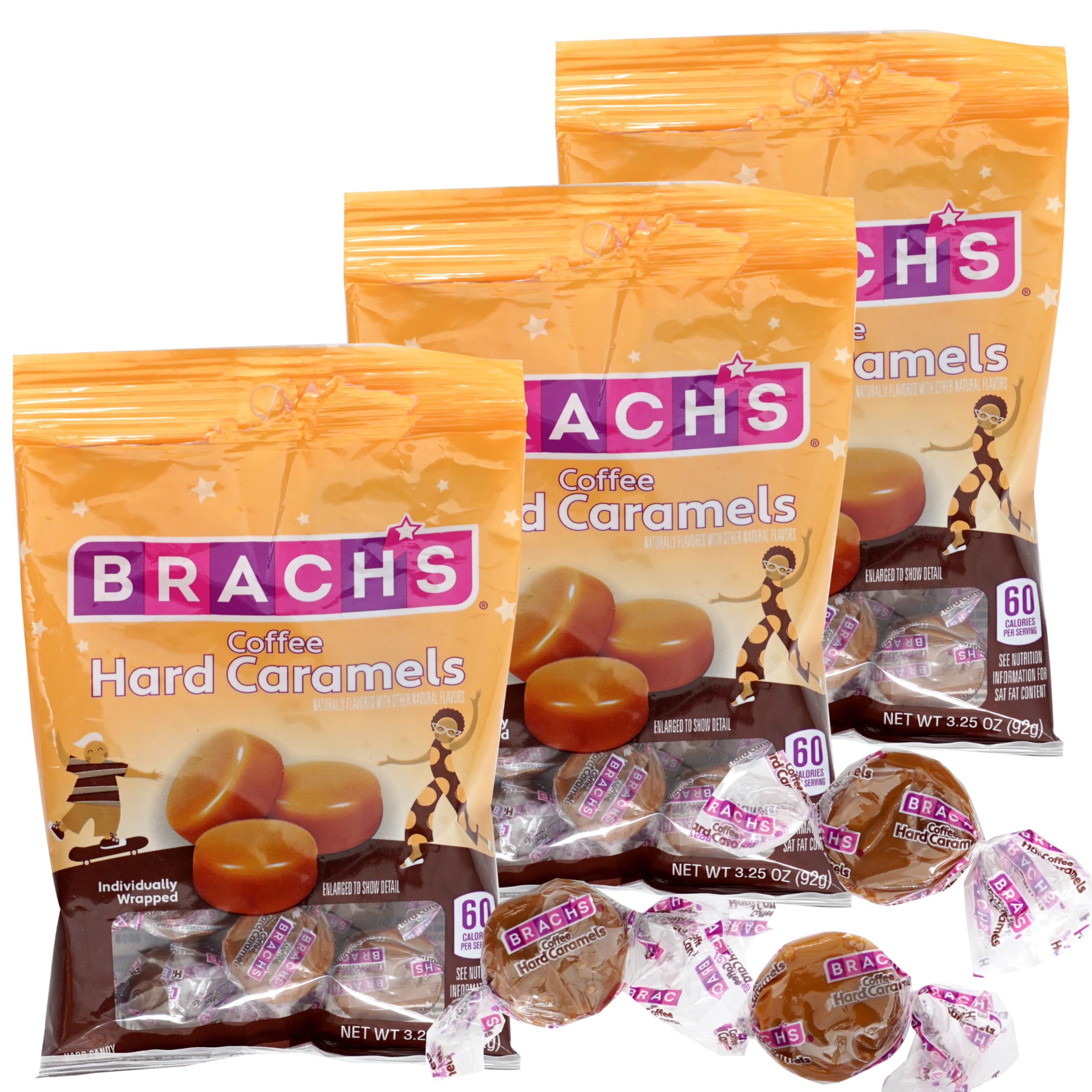 The Hampton Candy Company coffee hard caramels 3pack box for sharing at the office