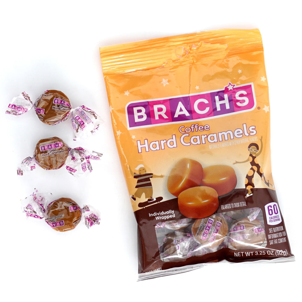 The Hampton Candy Company coffee hard caramels wrappers for convenient individual portions