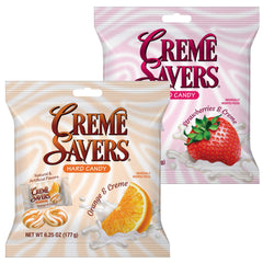The Hampton Candy Company Cream Savers Strawberry & Cream bag ready for sharing at gatherings.