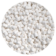 THE HAMPTON CANDY COMPANY dehydrated vanilla marshmallows in a 1 lb bag for versatile use