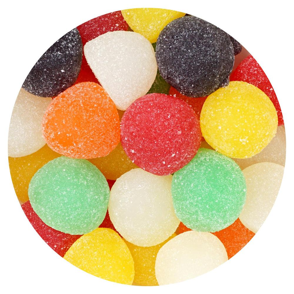 The Hampton Candy Company giant gum drops in a bulk bag, perfect for celebrations.