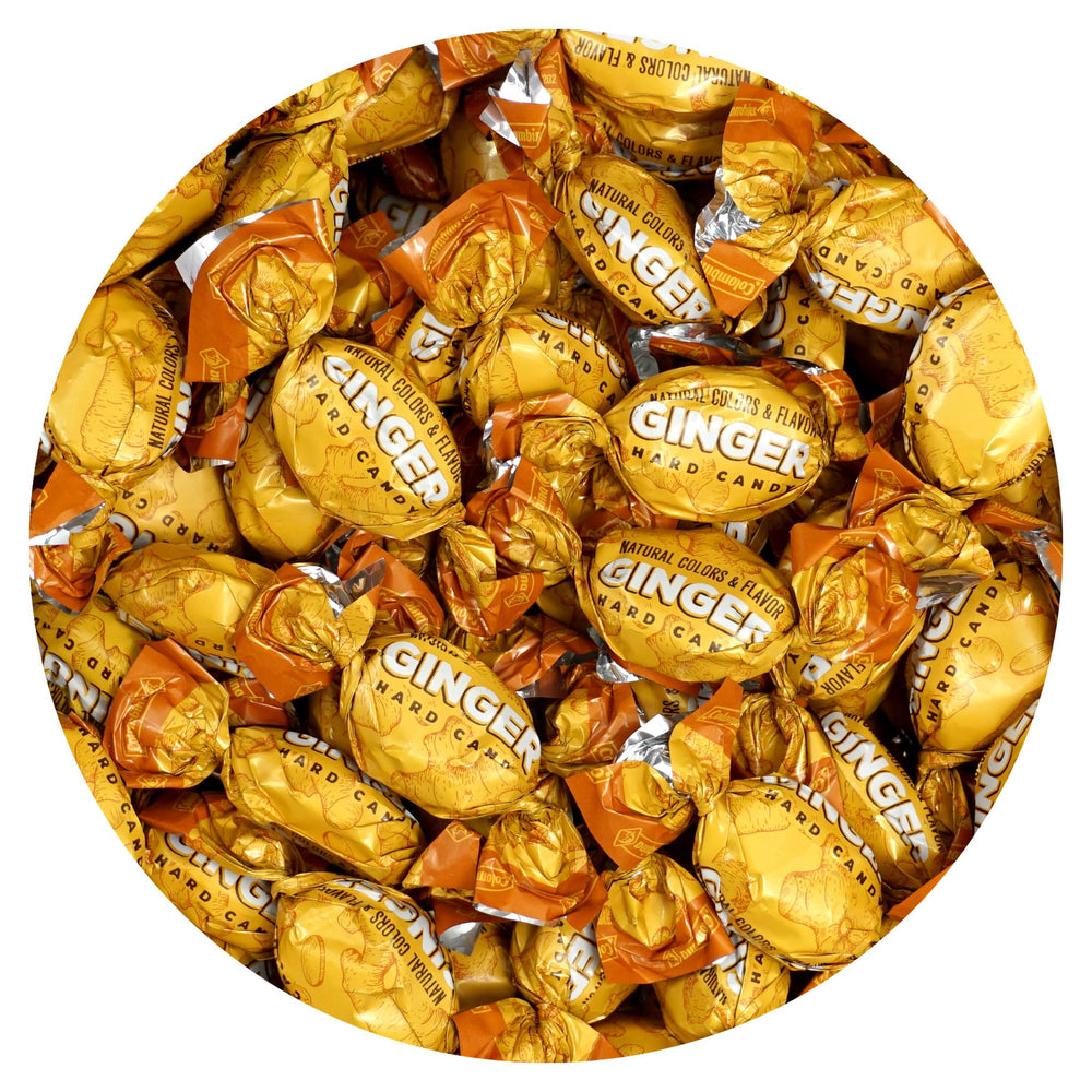The Hampton Ginger Candy bulk bag featuring real ginger and portable, on-the-go relief.