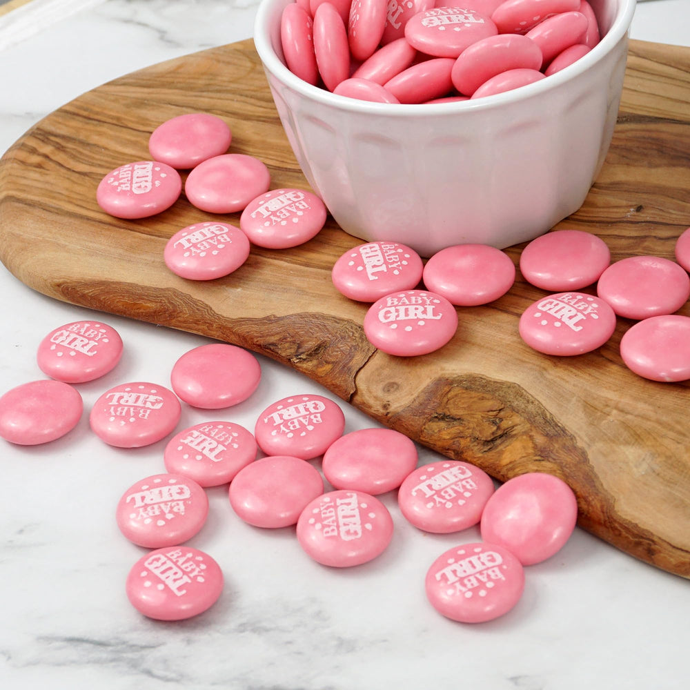 The Hampton Candy Company party favor pink candy brightens celebration tables