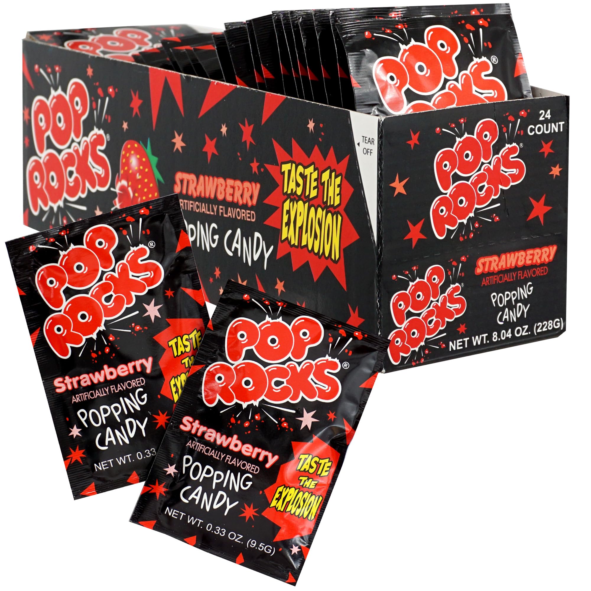 The Hampton Candy Company Pop Rocks Strawberry people enjoying, a playful treat that enhances celebrations.