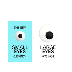 The Hampton Candy Company Small Eye Sprinkles on cupcakes add whimsy