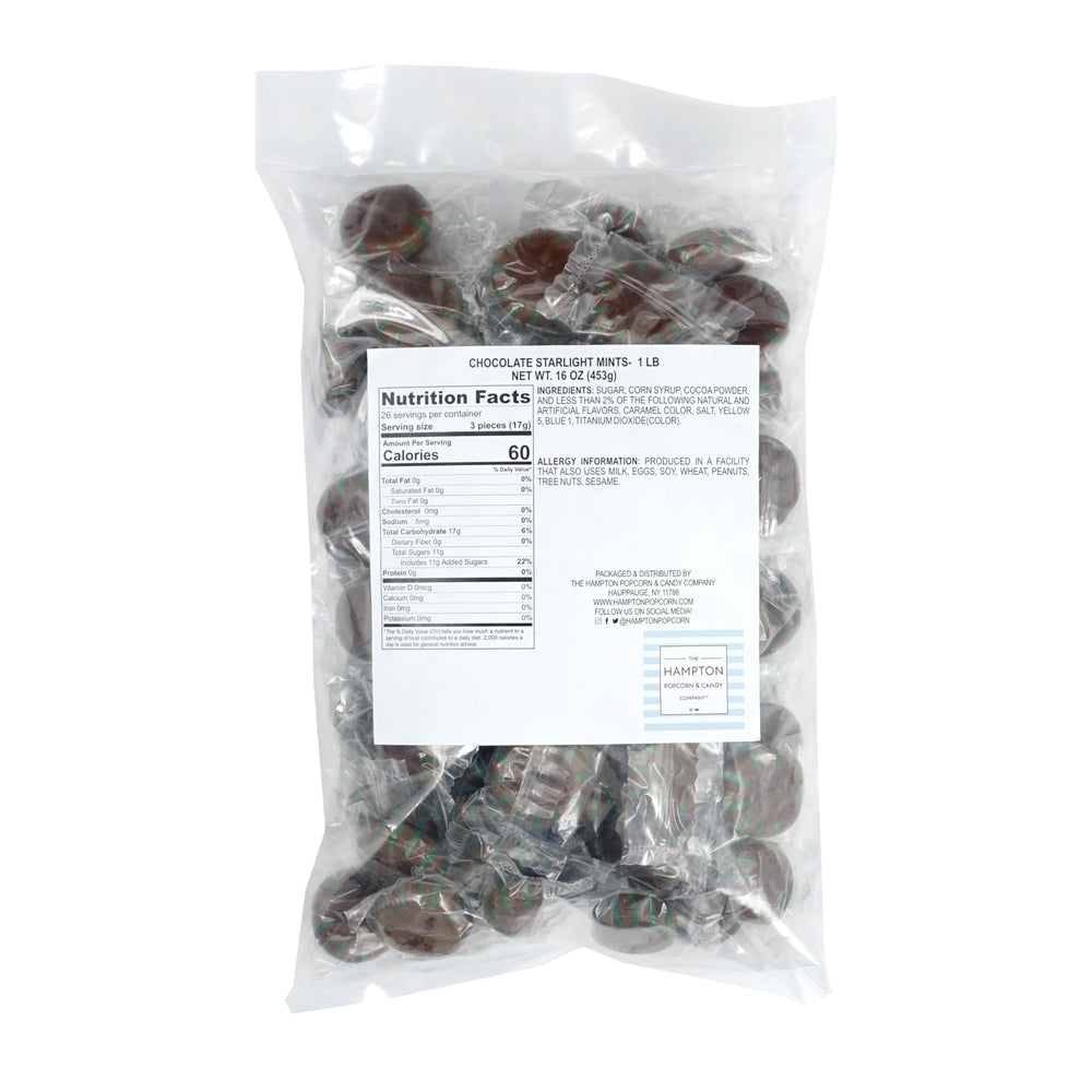 Individually wrapped Starlight Mints ideal for on-the-go snacking