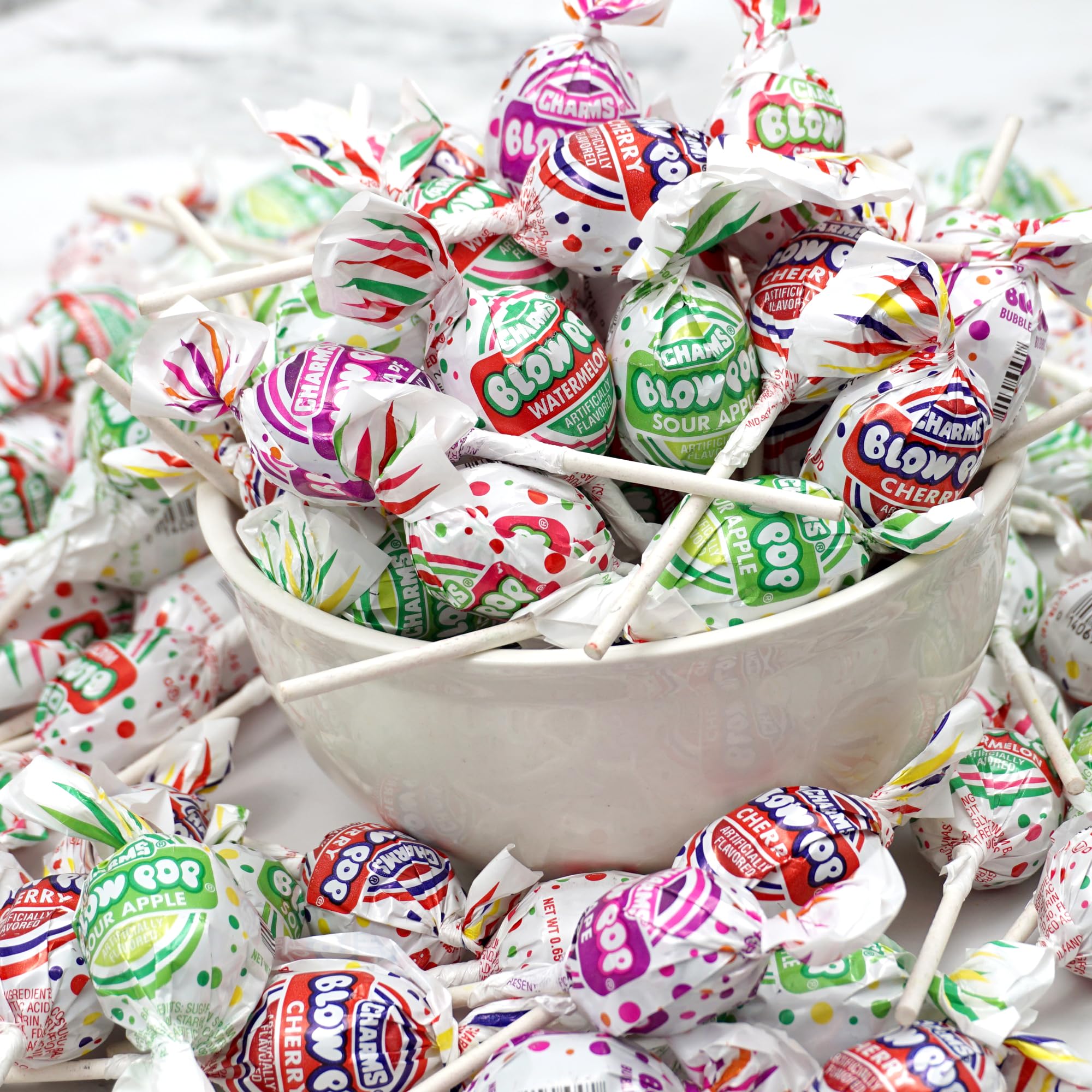 Assorted fruit flavors deliver familiar favorites for classrooms or parties.