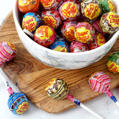 The Hampton ChupaChups slow-melt lollipop texture for longer flavor.