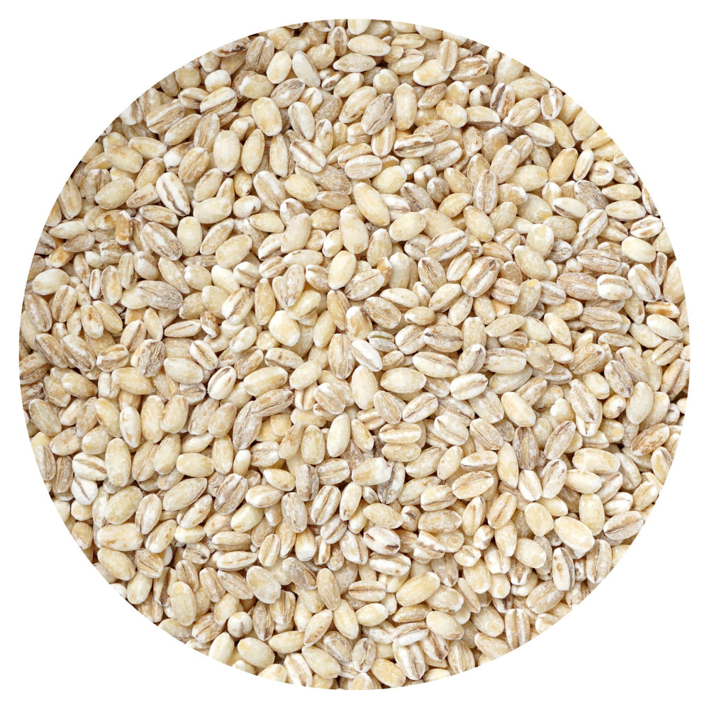 Hampton Distribution Barley Pearl bulk bag ready for bulk cooking and meal prep.
