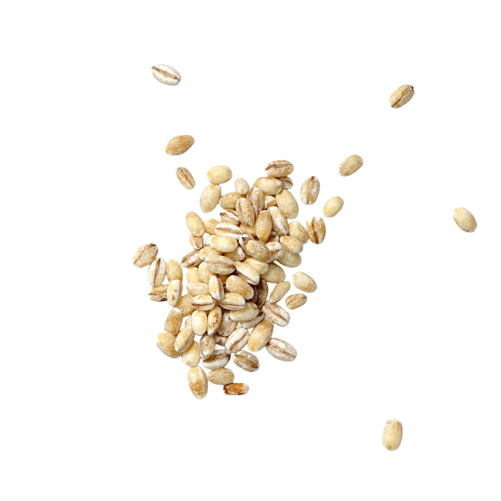 Hampton Distribution Barley Pearl in a salad for hearty bite.