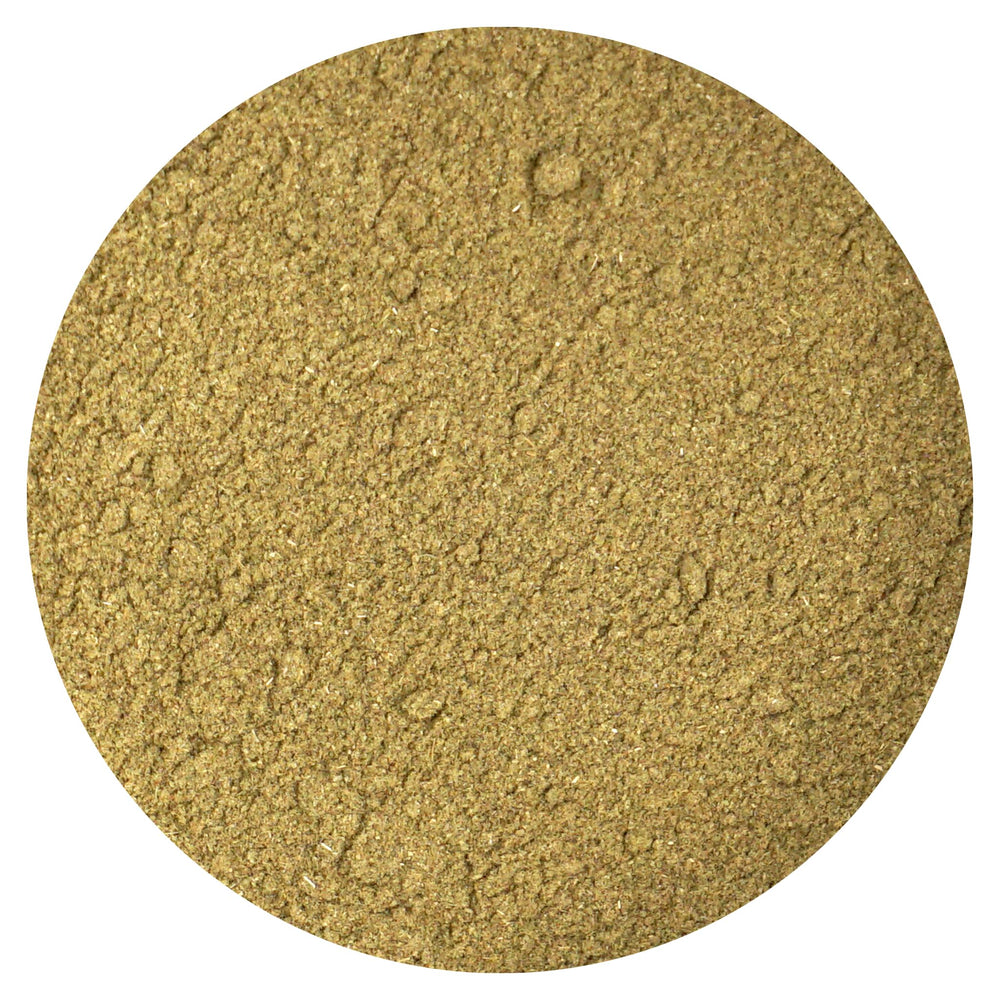 Hampton Distribution gumbo file powder sprinkle adds aroma and texture to Cajun dishes