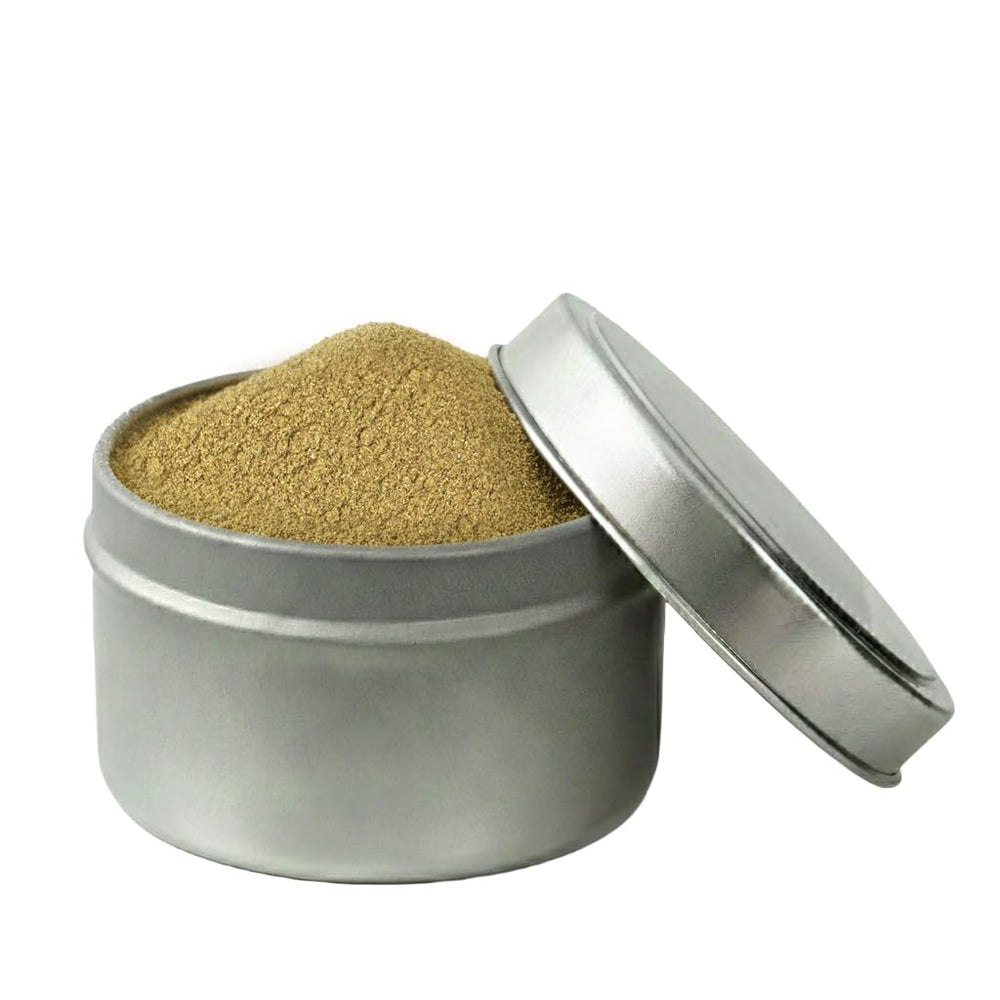 Hampton Distribution gumbo file powder tin 1.25 oz for authentic Creole thickening