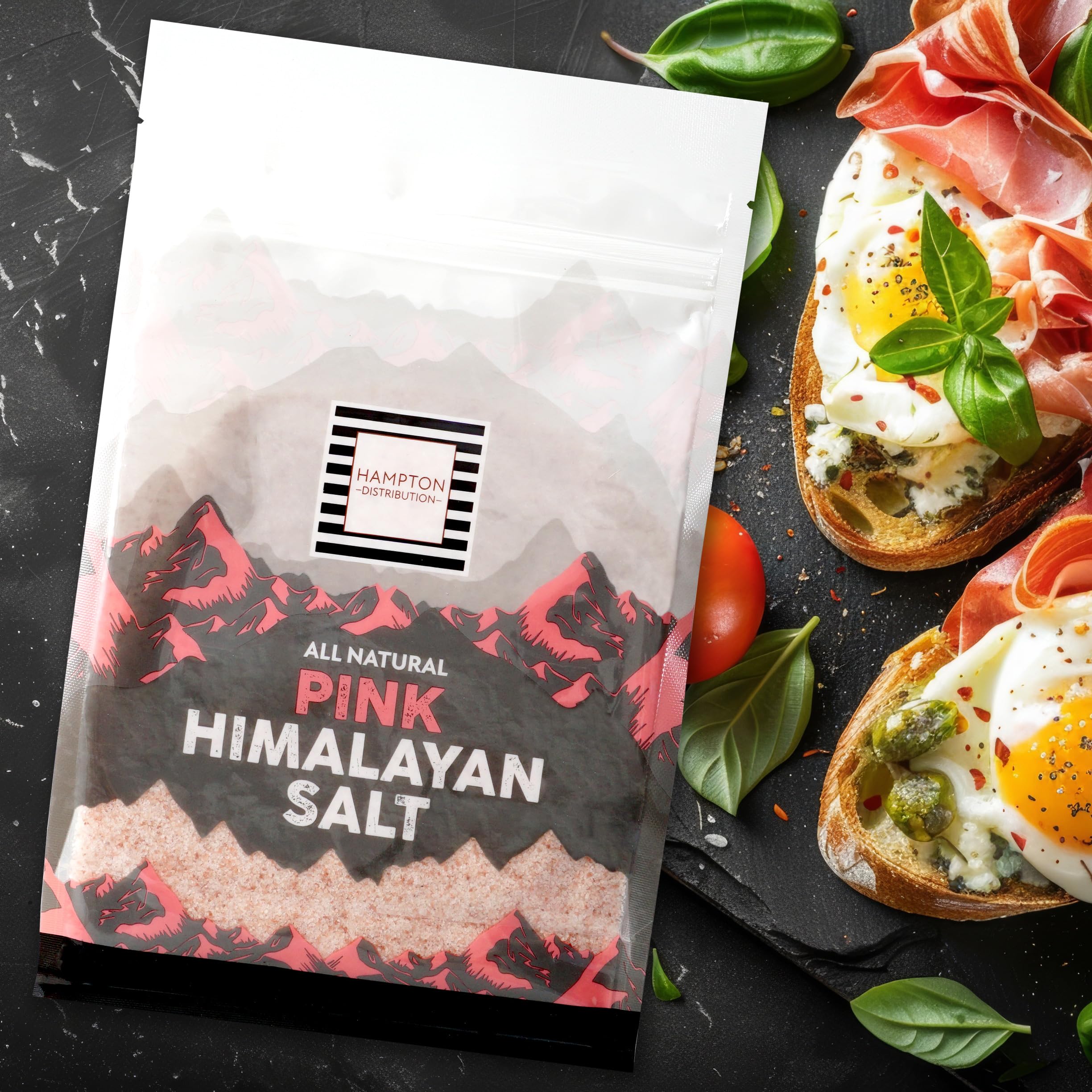 Ethically mined Pakistani Himalayan salt from Hampton.