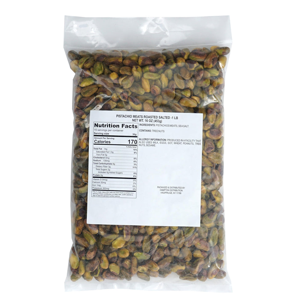 Hampton Distribution pistachio meats on the go snack with protein-rich versatility