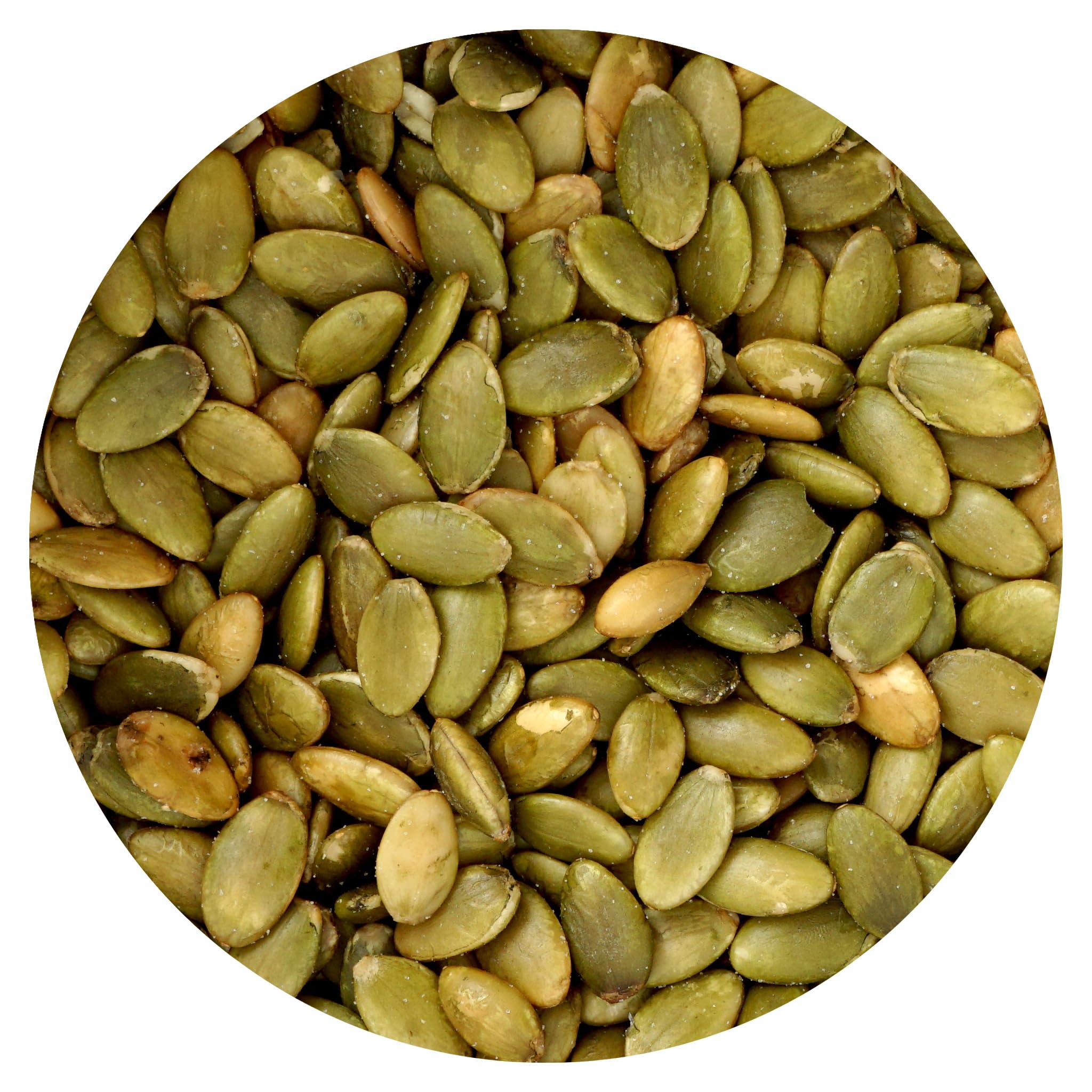 Hampton Distribution pumpkin seeds roasted and salted in a bag, ideal snack with protein boost