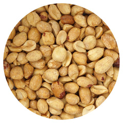 Hampton Distribution roasted unsalted peanuts in a 1lb bag, convenient snack