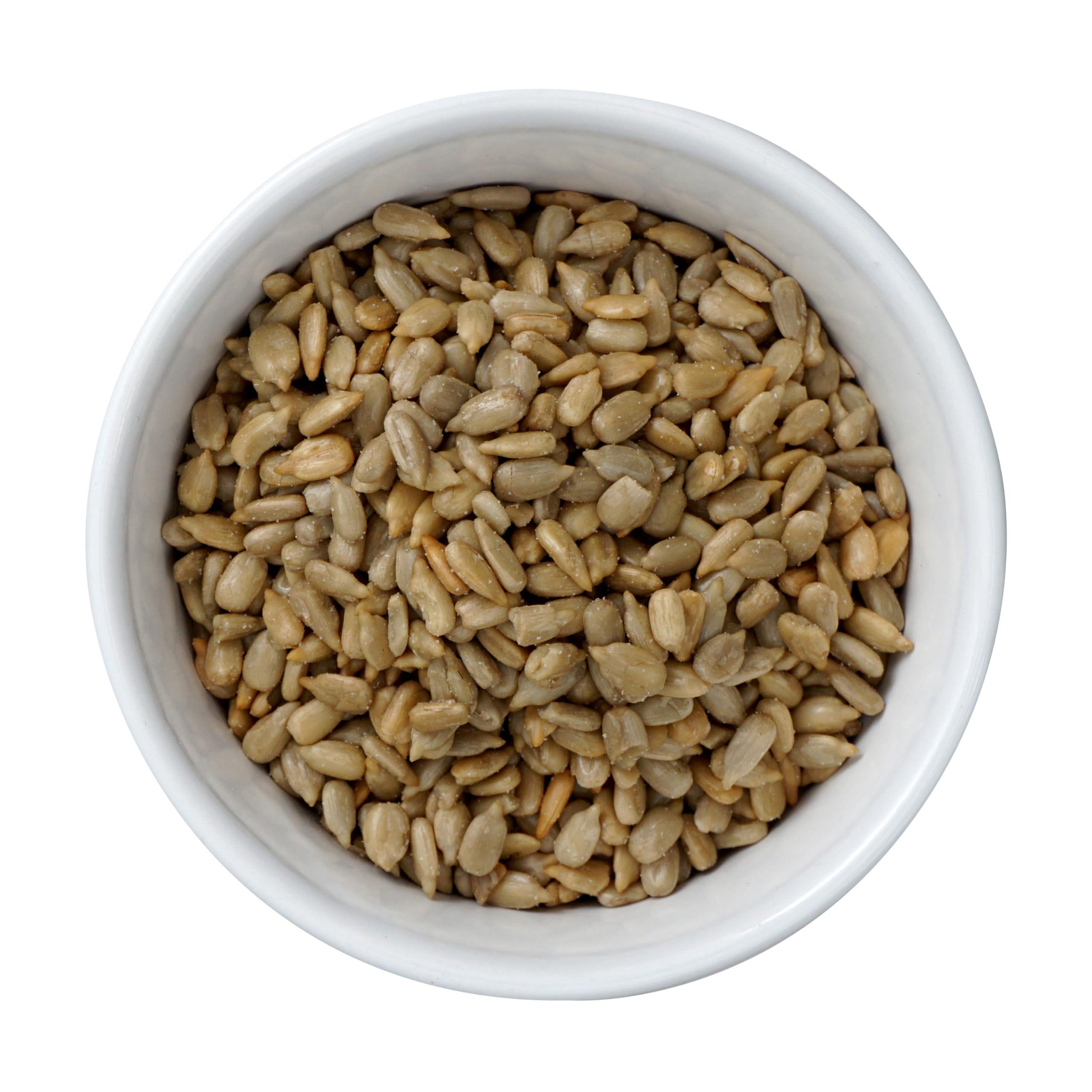 Hampton Distribution sunflower seeds used as a kitchen topper for salads.