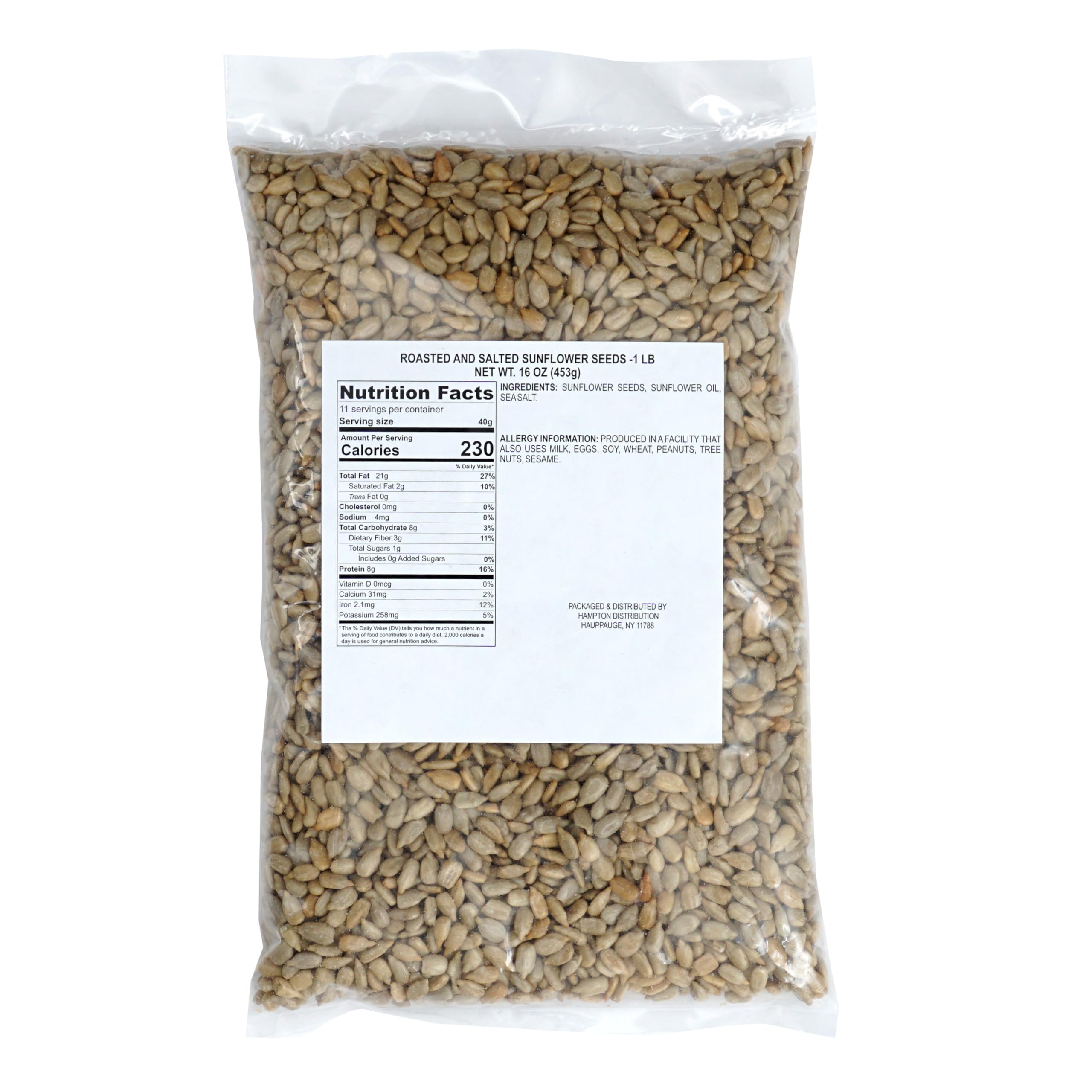 Hampton Distribution shellless seeds ideal for topping salads and snacks.
