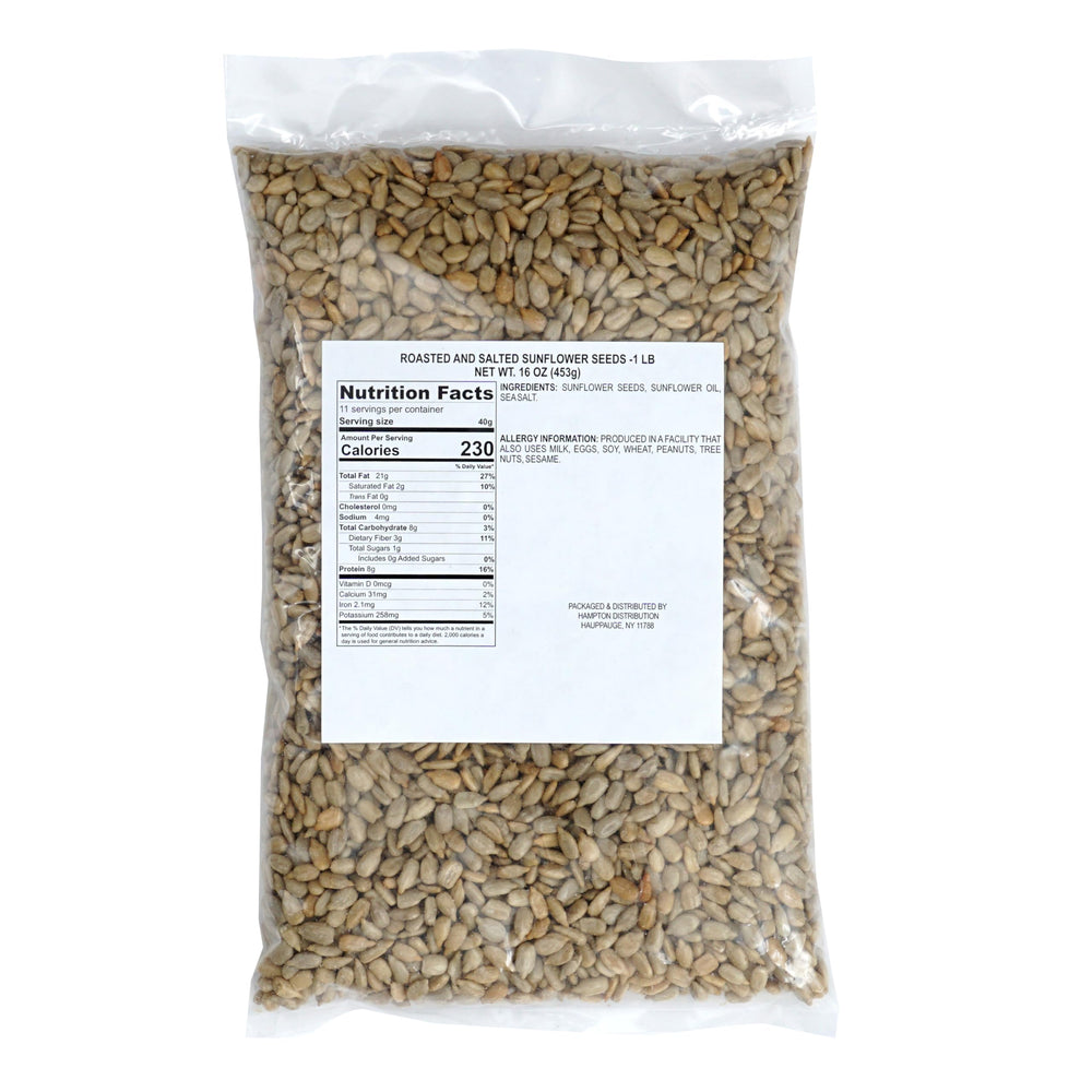 Hampton Distribution shellless seeds ideal for topping salads and snacks.