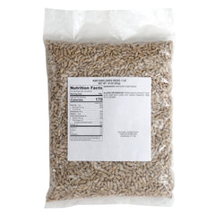 Hampton Distribution sunflower seeds ready to snack with nutty flavor.