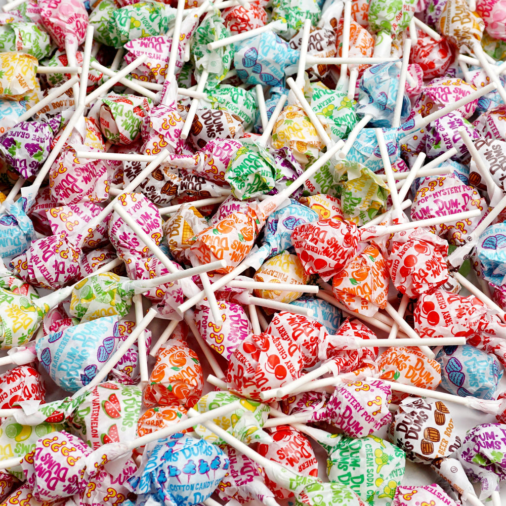 Party setup with Hampton Dum Dums creates nostalgic moments.