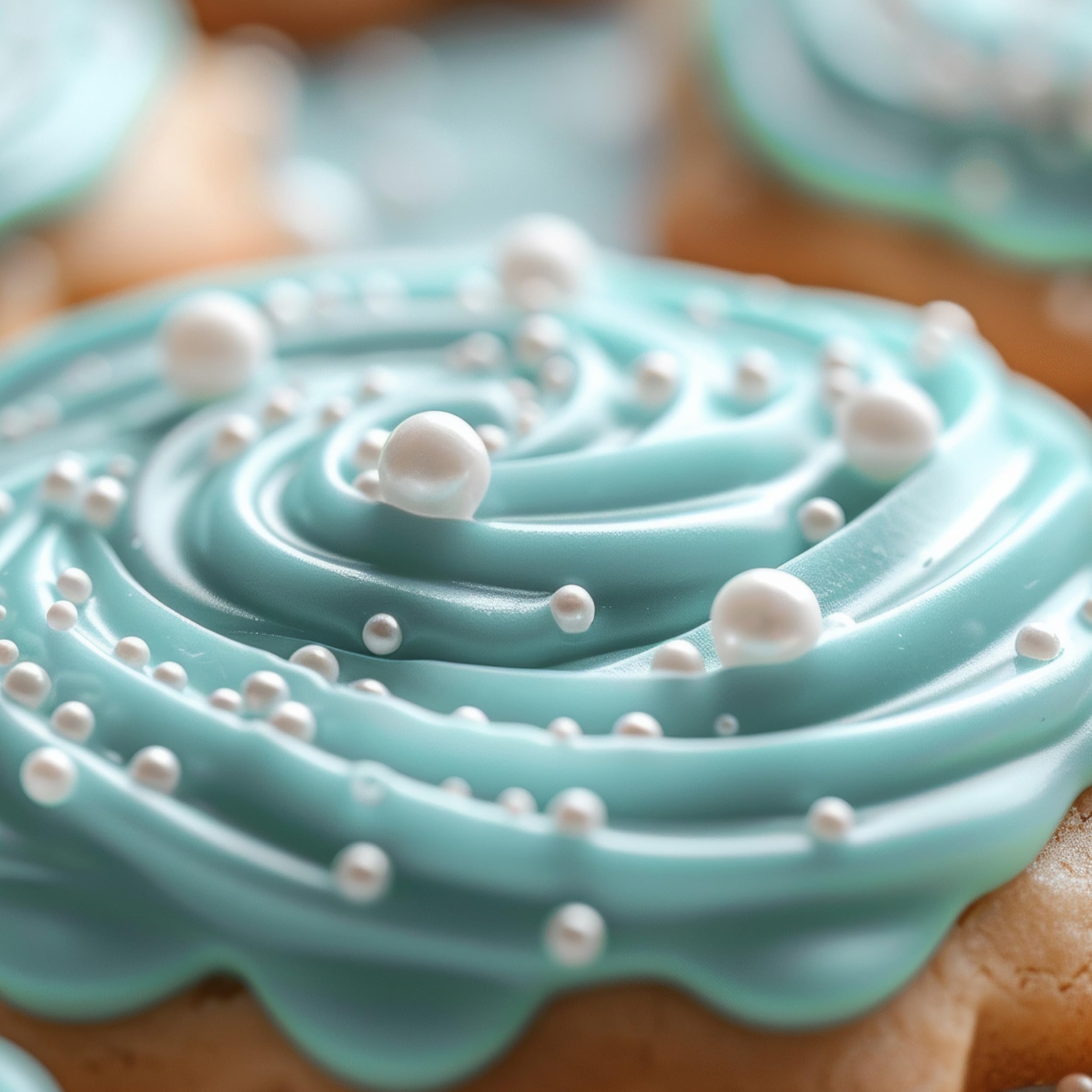 The Hampton Edible Pearls close-up showing delicate pearl texture.
