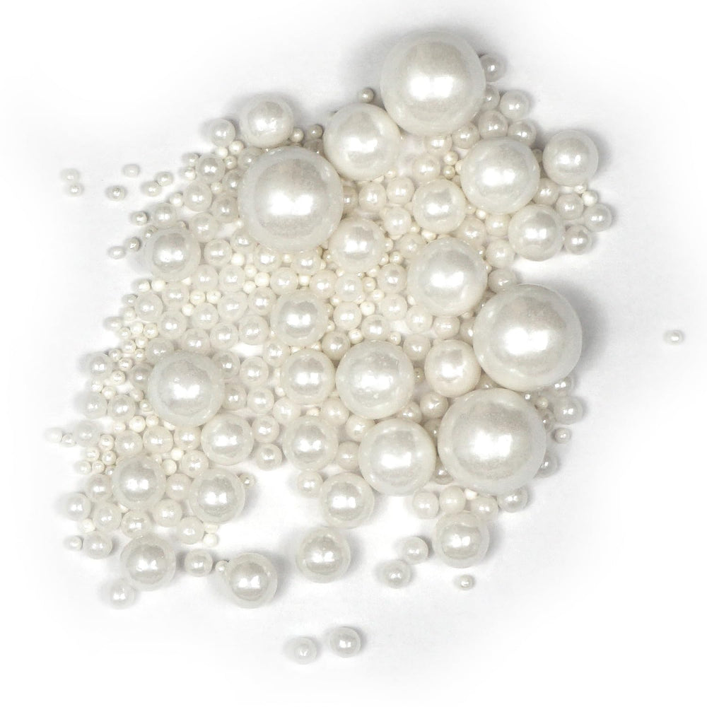 The Hampton Edible Pearls sprinkled on cookies for festive charm.
