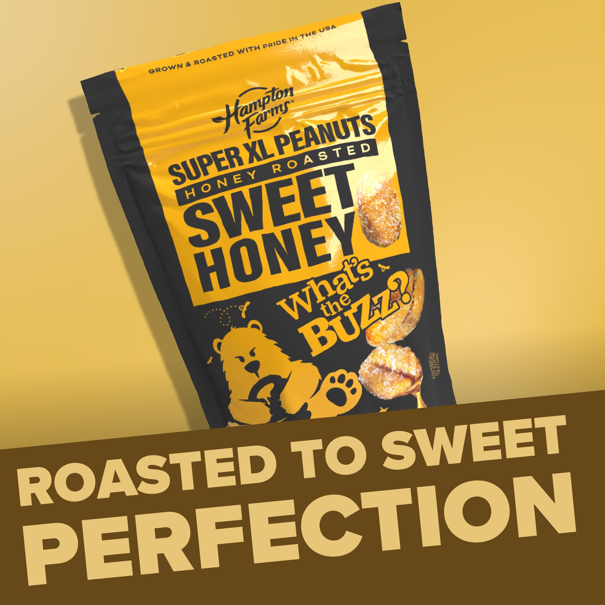 Hampton Farms roasted peanuts texture on plate ideal for charcuterie.