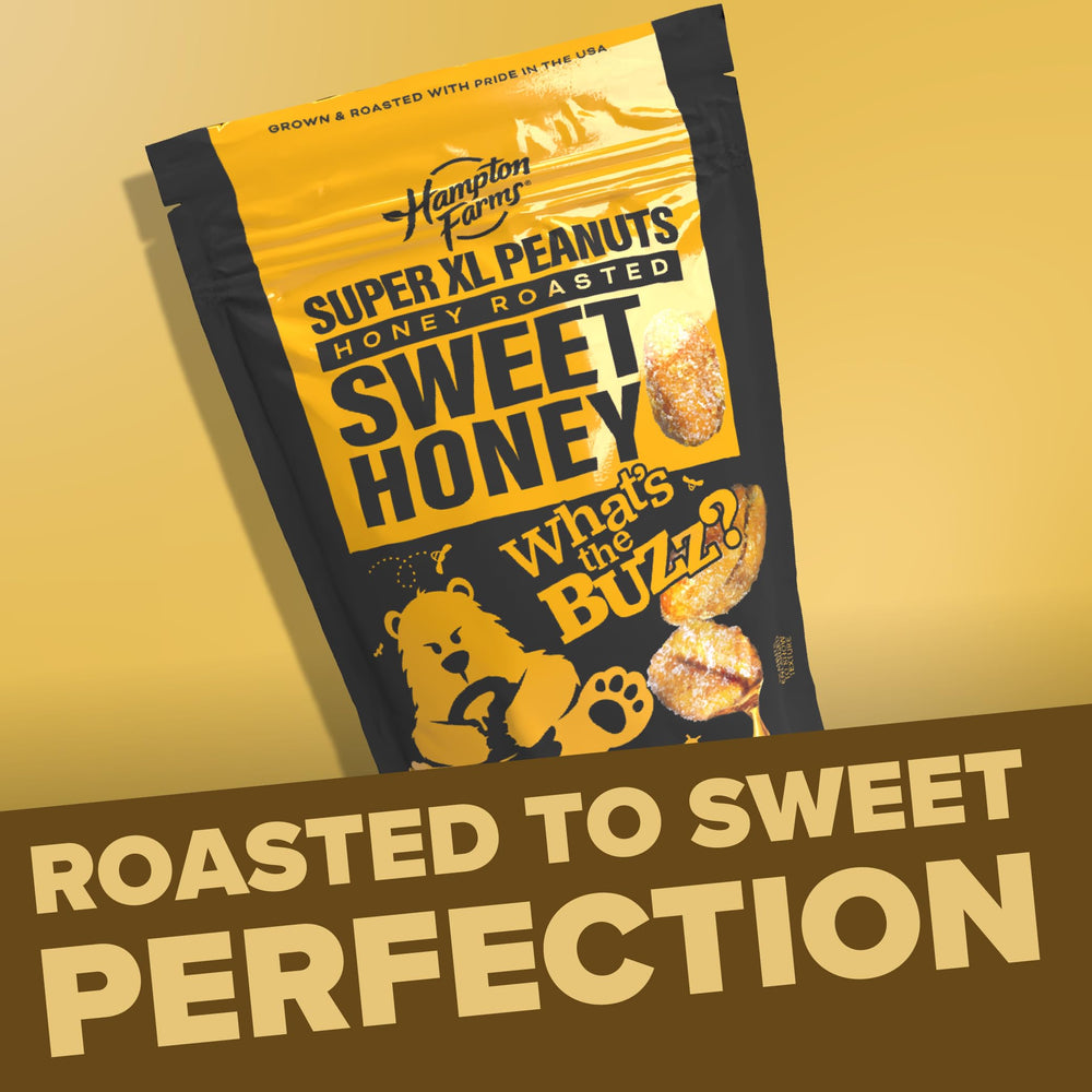 Hampton Farms roasted peanuts texture on plate ideal for charcuterie.
