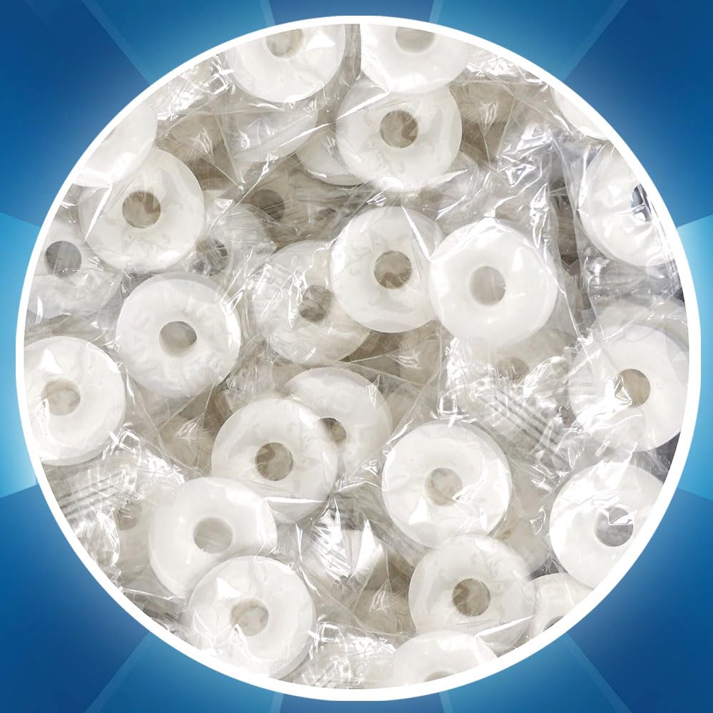 The Hampton Popcorn Company peppermint Lifesavers bulk bag ready for sharing and quick mint refresh.