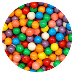 The Hampton Popcorn Company 1lb bulk gumballs, great for party favors and bubble-blowing fun.