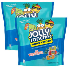 The Hampton Popcorn Company Jolly Ranchers Tropical Bag front view for on-the-go snacking
