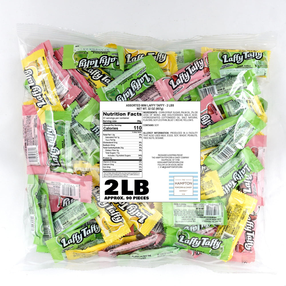 2lb bulk bag of Laffy Taffy, ideal for sharing at events.