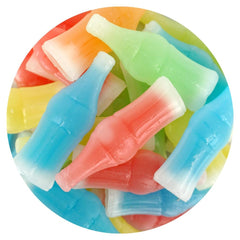 The Hampton Popcorn Company wax bottle candy bulk bag for parties and sharing.