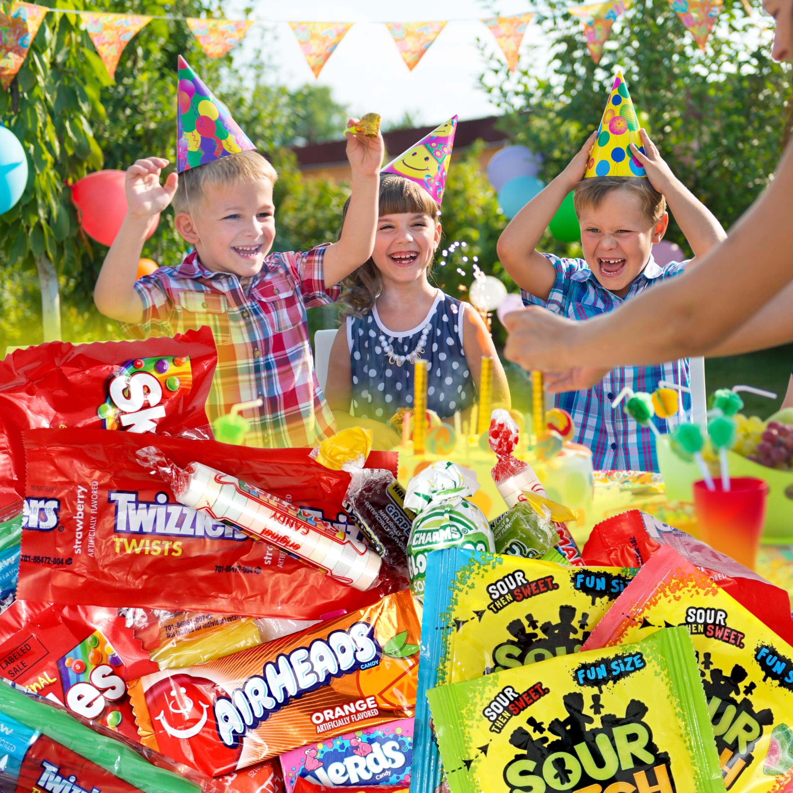 Individually wrapped Hampton candies stay fresh and easy for on-the-go snacking.