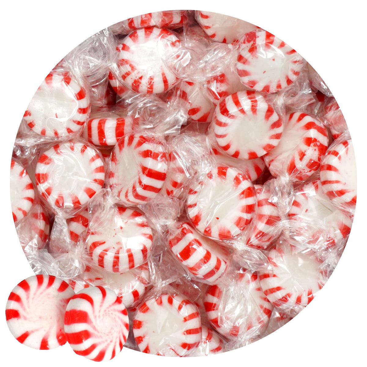 Starlight Peppermint bulk 1lb by The Hampton Candy Company, ideal for celebrations.