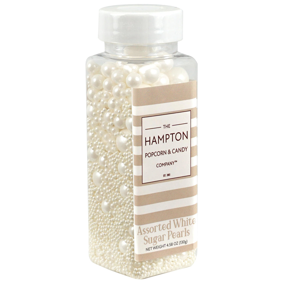 The Hampton Sugar Pearls as an ice cream topping for a playful crunch.