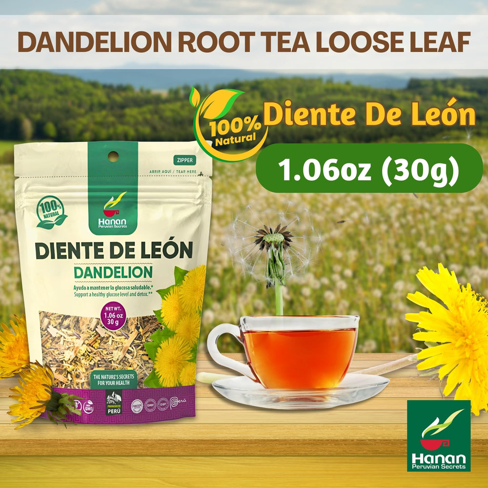 Hanan Dandelion Root Tea hand-selected leaves for consistent aroma