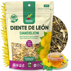 Hanan Dandelion Root Tea loose leaf from Peru with earthy flavor and aroma